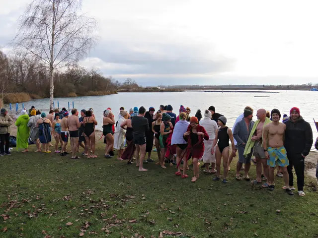 und ab ins Wasser | Foto: Brigitte Melder