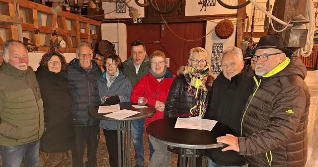 Diese Freunde treffen sich jedes Jahr hier | Foto: Brigitte Melder