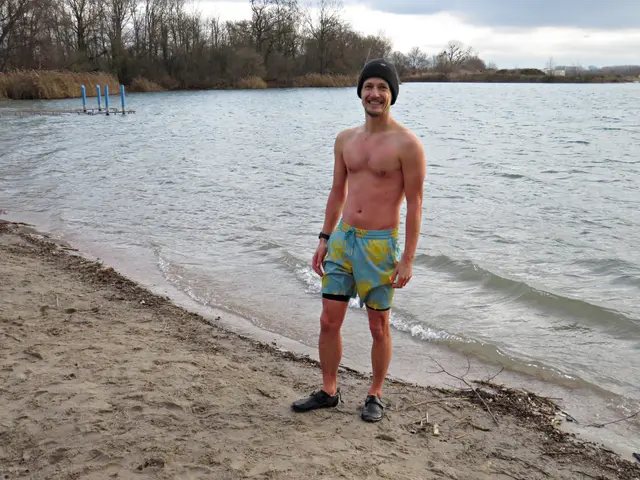 Nils, eiskalt, aber immer mit einem Lächeln im Gesicht | Foto: Brigitte Melder