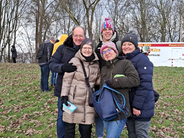 Spendierten mir einen Glühwein | Foto: Brigitte Melder