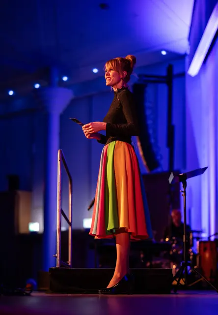 Neue Dirigentin der Swinging Storks  | Foto: Janina Moeller 