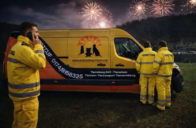 Tierretter der Animal Sunshine Farm waren über Silvester in Stadt und Kreis Kaiserslautern einsatzbereit  | Foto: Animal Sunshine Farm/gratis
