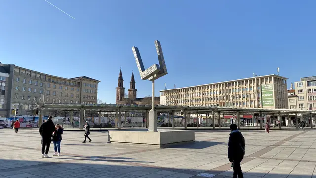 Das Zentrum von Ludwigshafen am Rhein - der Berliner Platz | Foto: Kim Rileit