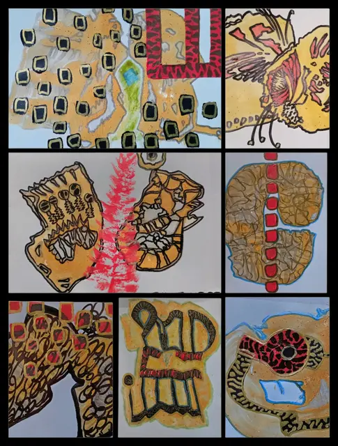 Mit Materialien aus Südafrika entstanden: eines der Werke der Künstlerin Judith Boy, das in der Gedok-Galerie in Kaiserslautern gezeigt wird | Foto: Judith Boy/gratus