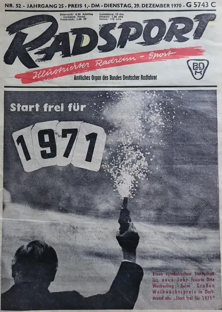 Titelseite Radsport letzte Ausgabe 1970 | Foto: Verlag "Radsport"