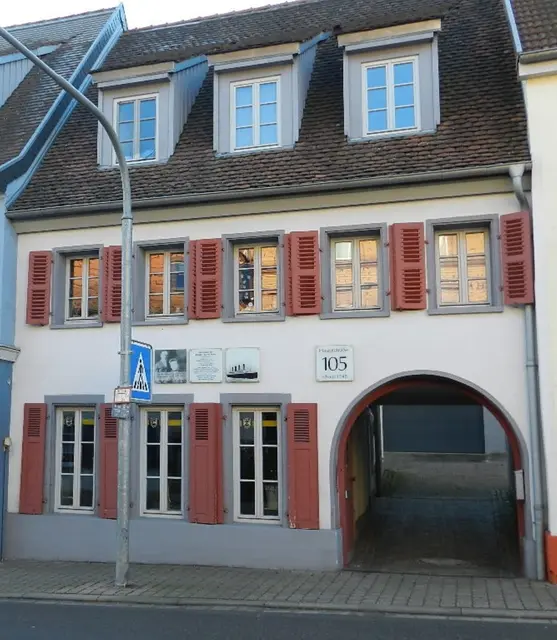 Das Haus der Familie Straus in der Hauptstraße 105 in Otterberg | Foto: Jürgen Hennchen
