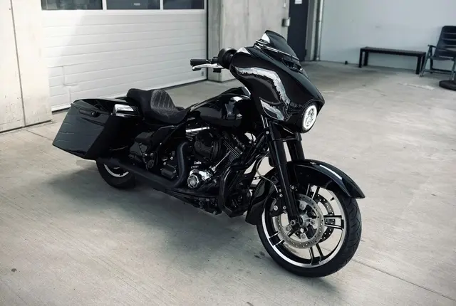 Nach seiner Rückkehr stellte der Geschädigte fest, dass seine Harley-Davidson nicht mehr an dem vorgesehenen Stellplatz abgestellt war | Foto: Polizeipräsidium Mainz