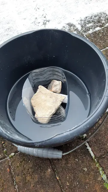 Vorbereitung für die Eislaterne  | Foto: Kristin Hätterich 