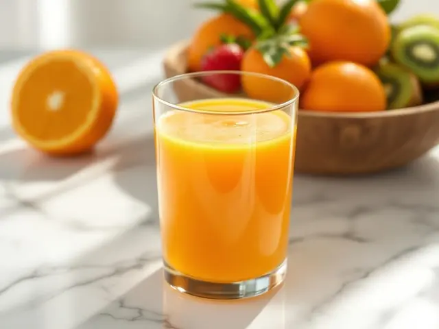 Viele Multivitaminsäfte erhielten schlechte Bewertungen von der Verbraucherzeitschrift «Öko-Test» | Foto: Stephanie Walter - erstellt mit KI