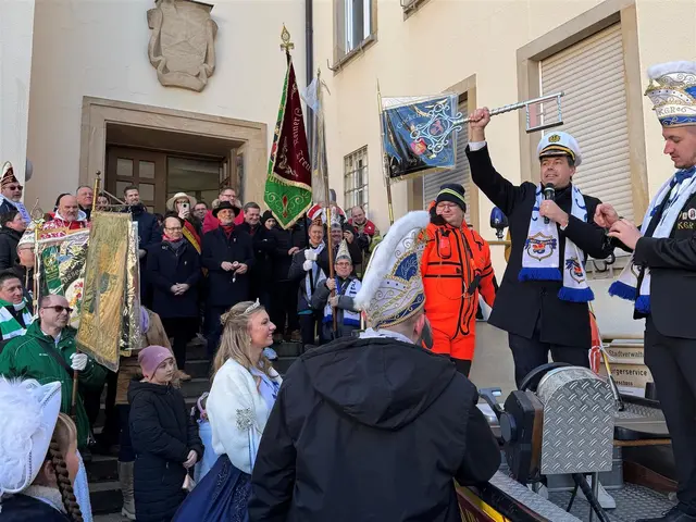 Der Frankenthaler Rathaussturm 2025. | Foto: Pressestelle FT