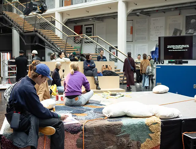 Am 1. Februar 2026 öffnet der Hallenbau Karlsruhe seine Türen und lädt bei freiem Eintritt zu einem vielseitigen Entdeckungstag ein.  | Foto: TdoT_Hallenbau_c Jihye Jang