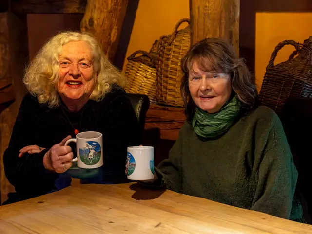 Petra und Rosi fanden das Konzert SPITZE | Foto: Johann-Peter Melder