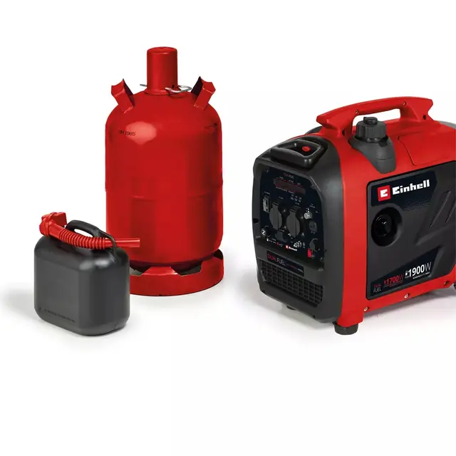 Stromerzeuger welcher mit Benzin oder Gas betrieben werden kann | Foto: amue