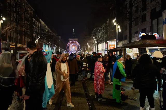 Fastnachtsmarkt auf den Mannheimer Planken | Foto: Christian Gaier