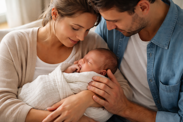 Junge Familie | Foto: Heike Schwitalla - erstellt mit KI