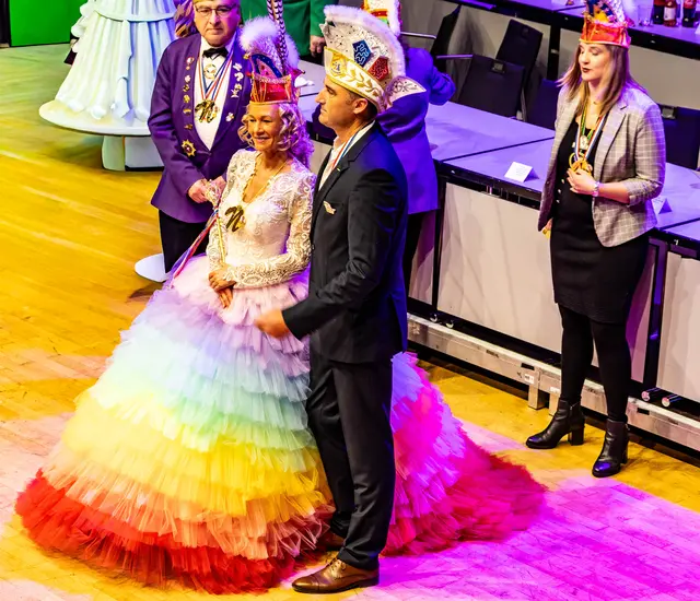 Prinzenpaar Prinzessin Nadine II. und  -Marco II.  (1 von 1) | Foto: Wolfgang Neuberth