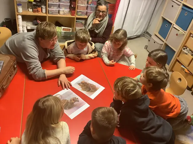 Die Stettener Vorschulkinder gingen auf die Reise nach Bolanden | Foto: Kreisverwaltung Donnersbergkreis