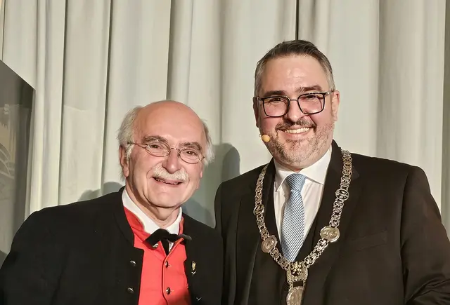 Ehrung Rudi Müllers | Foto: Michael Landgraf