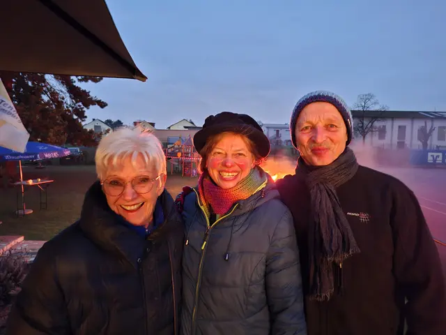 Ehepaar Weber und eine Bekannte | Foto: Brigitte Melder