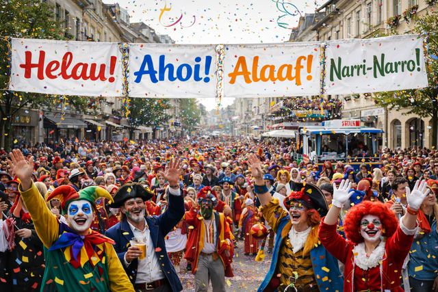 Helau, Ahoi, Alaaf, Narri-Narro - mit diesen - und vielen anderen Rufen - begrüßen sich die Narren in Deutschland | Foto: Heike Schwitalla - erstellt mit KI