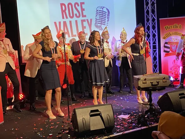 Sorgten für Stimmung: die Rose Valley Sisters waren beim Regimentsappell der Stadtgarde anwesend | Foto: Stadtgarde/gratis