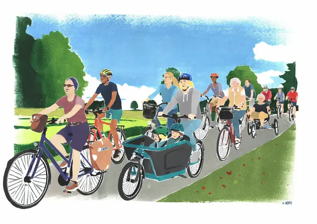 Alltagsradverkehr für Jung und Alt | Foto: adfc