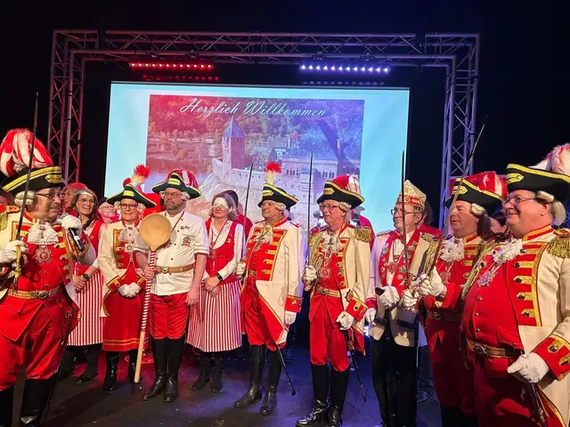 In der Alten Schreinerei der Kammgarn ging der Regimentsappell der Stadtgarde Kaiserslautern am Samstag, 10. Januar 2026, über die Bühne | Foto: Stadtgarde/gratis