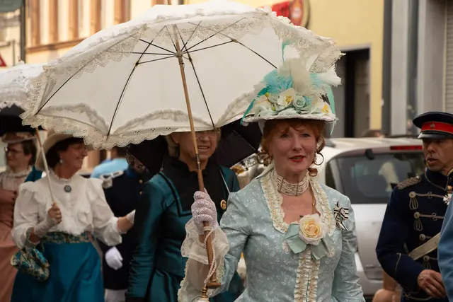 Festungsfest Germersheim 2023 - großer historischer Festumzug - einen solchen soll es auch im Jubiläumsjahr 2026 geben - noch größer und noch schöner.  | Foto: Heike Schwitalla