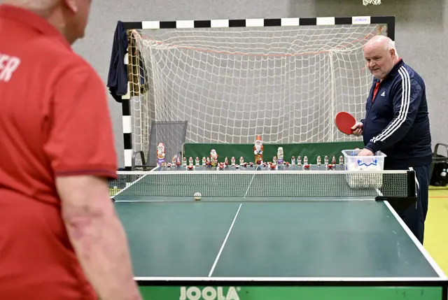 Viel Spaß brachte das Nikolausschießen beim PPP-Training des TTC im Dezember. | Foto: Foto: Hebrank