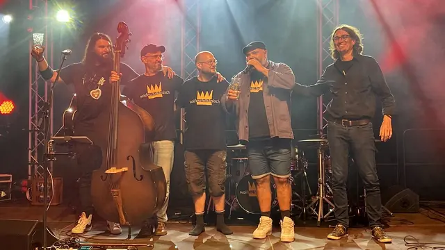 Die Band Woifeschdkänisch | Foto: Stepanie Veth