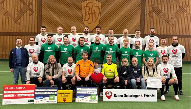 Scheckübergabe bfv-Stiftung | Foto: bfv