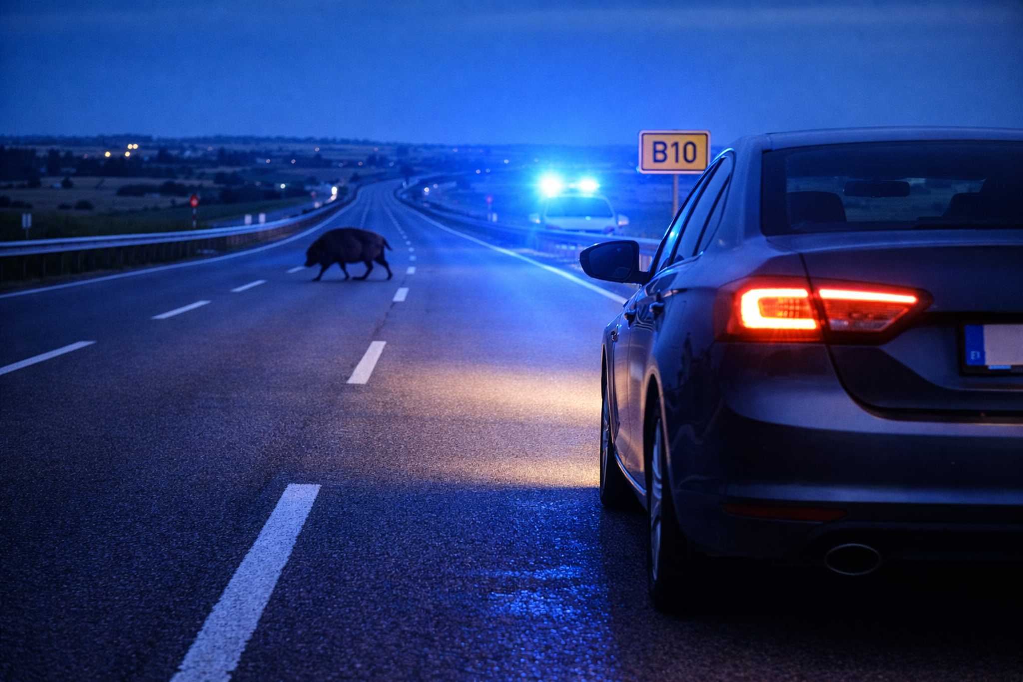 Wildsau-auf-der-B10-Autofahrer-rammt-Wildschwein