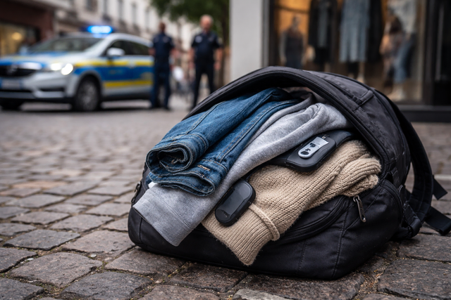 Ziviler Polizeibeamter beobachtet Ladendiebstahl – drei Tatverdächtige festgenommen (Symbolfoto) | Foto: Mit KI erstellt/Eva Bender