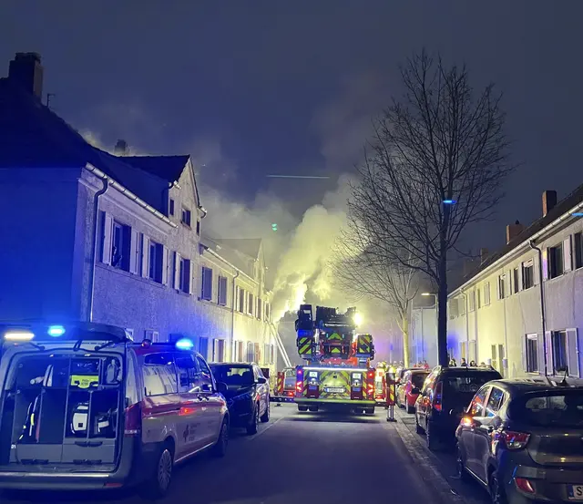 Brand in einem Mehrfamilienhaus in Speyer | Foto: Brand- und Katastrophenschutz der Stadt Speyer