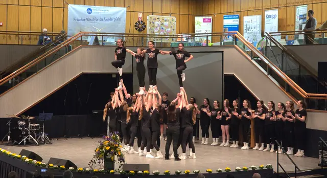 Auftritt der CCH-Cheerleader | Foto: Gemeindeverwaltung Haßloch