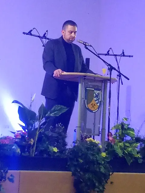 Christoph Schneider beim Neujahrsempfang der Verbandsgemeinde | Foto: Anja Stemler