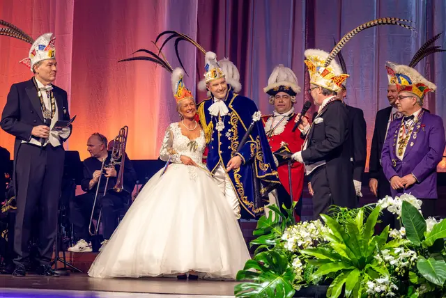 Das Prinzenpaar Fabian I. vom LebensOrt-Stadtprinzessin Nadine II  | Foto: Wolfgang Neuberth