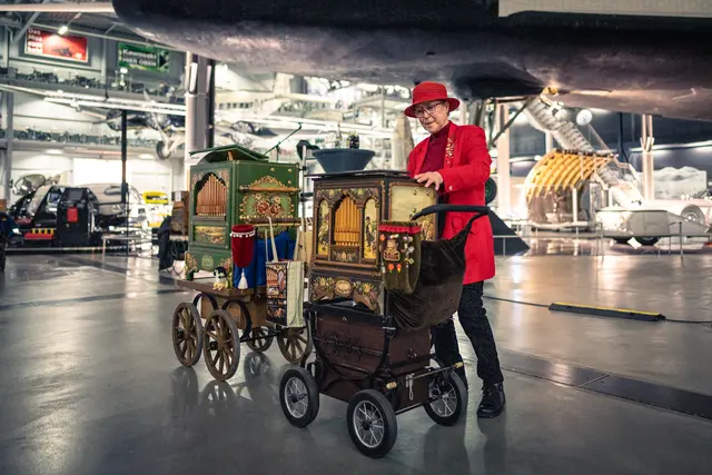 Die Drehorgelserenade findet am Samstag, 21. Februar, in der 
Raumfahrthalle des Museums statt und präsentiert ein außergewöhnliches 
musikalisches Programm mit zahlreichen Drehorgelspielern
.  | Foto: TMSNHSP