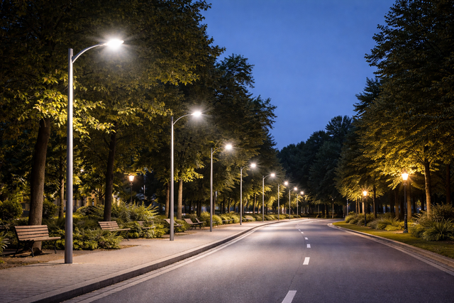 Straßenbeleuchtung (Symbolfoto) | Foto: erstellt mit KI