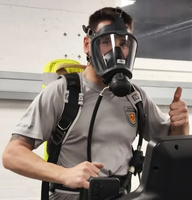 Beim Training: Läuft | Foto: Lars Kegler