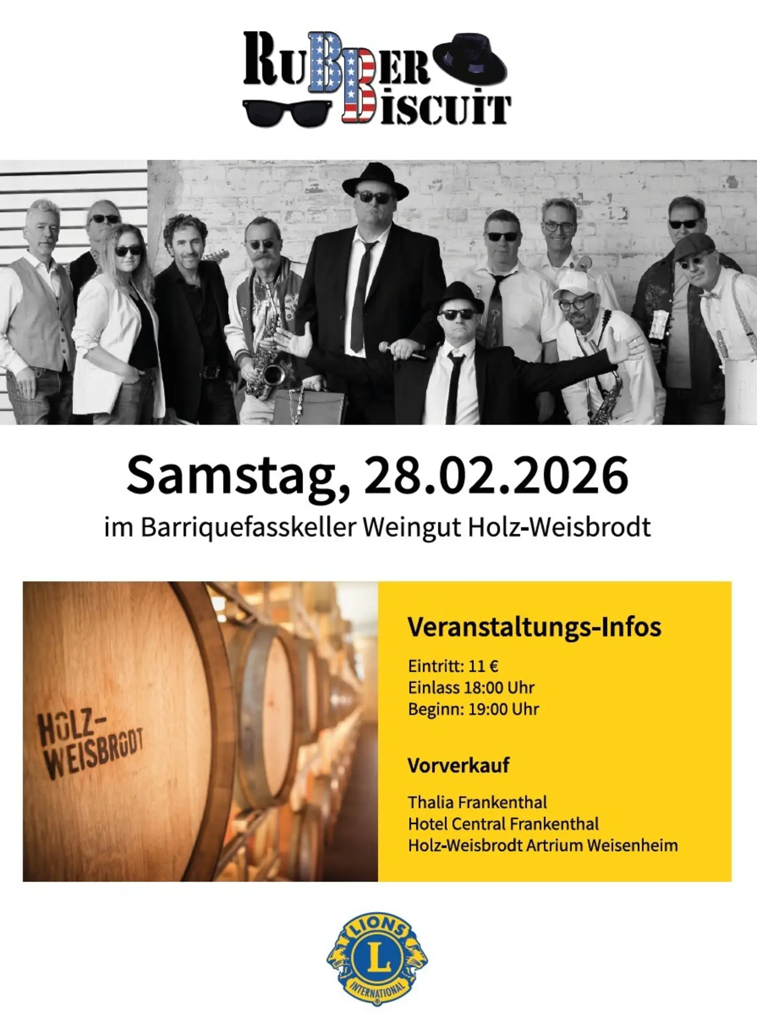 LIONS-RUBBER-BISCUIT-im-Barriquefasskeller