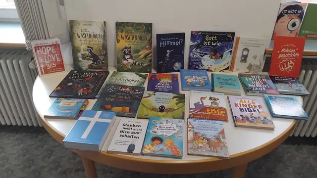 diese Bücher stehen zur Auswahl | Foto: Oerther/frei
