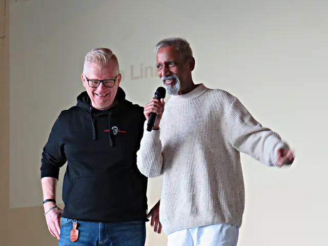 Patrick Kuntz und Linnford Nnoli | Foto: Brigitte Melder