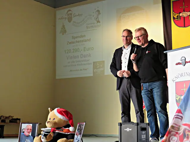 Landrat Dietmar Seefeldt und Patrick Kuntz | Foto: Brigitte Melder