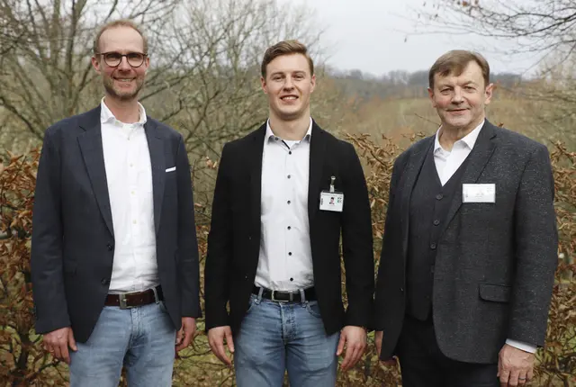 Thorsten Hemmer (v.l.), Jan-Paul Spitzer und Reiner Beck | Foto: Westpfalz-Klinikum