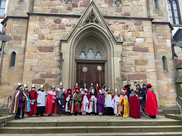 die Bellheimer Sternsinger | Foto: Gadinger/frei