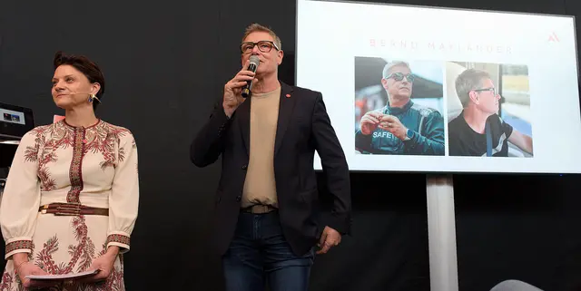Ehemaliger Formel 1 Fahrer Bernd Mayländer aus Waiblingen.
Seit 20 Jahren Safety-Car-Pilot. | Foto: Michael Bartholomaeus