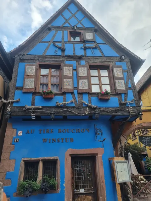 Malerisches Fachwerkhaus in Riquewihr. | Foto: © Freundschaftskreis Lambsheim - St. Georges sur Baulche e.V.