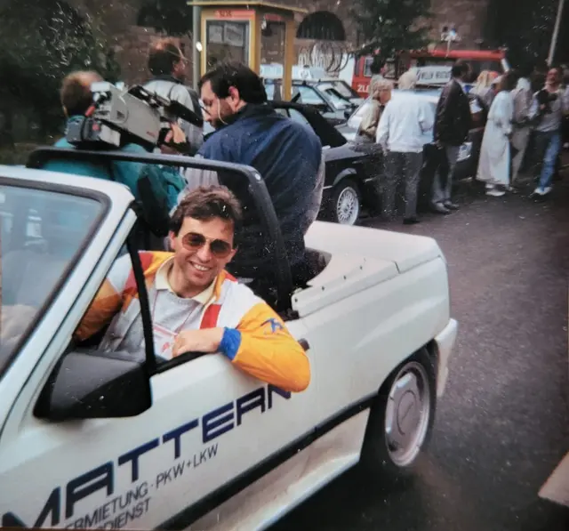 SWR Fernsehteam im Cabrio | Foto: Rudi Birkmeyer