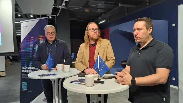 Sind für die Transformationsbegleitung im Raum Südwestpfalz zuständig: Stefan Sefrin (Mitte), Geschäftsführer von Sefrin &amp; Partner, und die Berater Thomas-Erno Weidner (links) und Karl Geistlich | Foto: Monika Klein